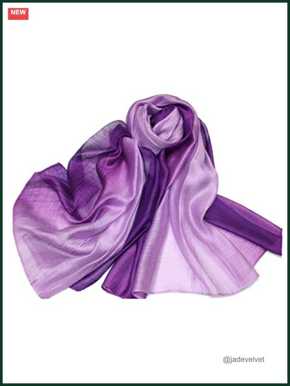 Cotton Silk Scarf for Women - Soft Elegant Wrap Shawl